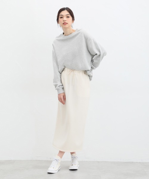 Honeys（ハニーズ）の「ナロースカート（スカート・レディース・グレイッシュベージュ/アイボリー/ライトグリーン/ブラック・LL/S/M/L）」の5枚目の写真