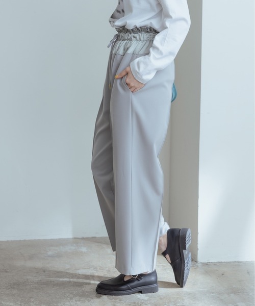 Eimee Law（エイミーロウ）の「ウエストレイヤード スラックス