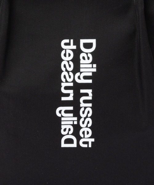 Daily russet（デイリー ラシット）の「【撥水／A4サイズ対応】リバーシブルロープトートバッグ（M）（トートバッグ・レディース・グレイッシュベージュ/アイボリー/ブラック/カーキ/ダークグレー・FREE）」の21枚目の写真