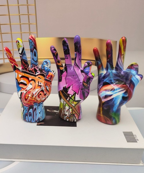 ハンドオブジェ　アンティーク　置物　インテリア　芸術品　パリ ハンドオブジェアンティーク置物インテリア芸術品パリ