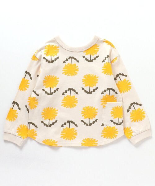 BREEZE（ブリーズ）の「【どっちも正解】DAISUKI 総柄ロンT（Tシャツ/カットソー・キッズ・イエロー/サックスブルー/ドット/オフホワイト/レインボー/その他2・80/110/90/100/120/130/140）」の5枚目の写真