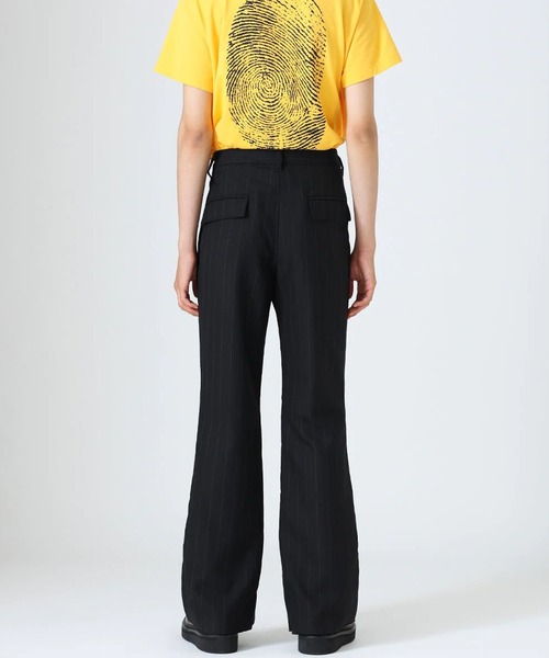 DIET BUTCHER（ダイエットブッチャー）の「DIET BUTCHER/ダイエットブッチャー Docking flared trouser ドッキングフレアパンツ（スラックス・メンズ・ブラック/グレー・1/3/2）」の21枚目の写真