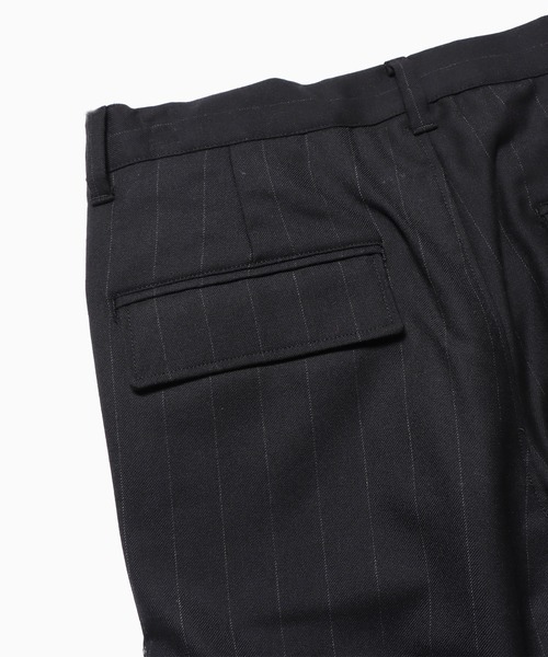 DIET BUTCHER（ダイエットブッチャー）の「DIET BUTCHER/ダイエットブッチャー Docking flared trouser ドッキングフレアパンツ（スラックス・メンズ・ブラック/グレー・1/3/2）」の11枚目の写真