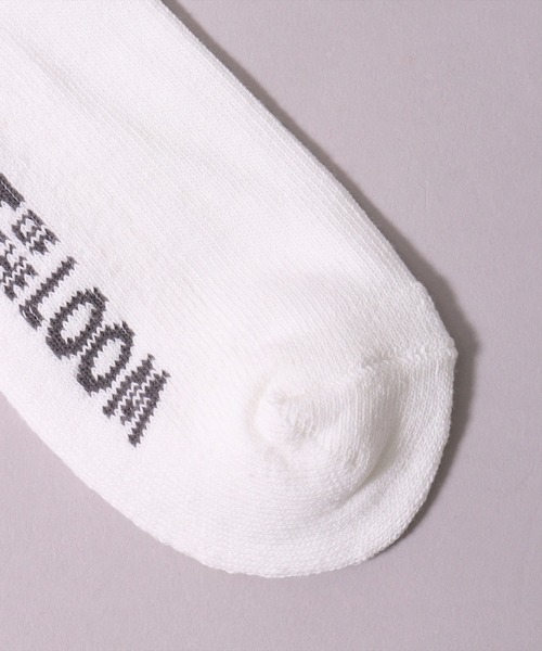 FRUIT OF THE LOOM（フルーツオブザルーム）の「(GA)【FRUIT OF THE LOOM】【3足セット】ライン ボーダー クルーソックス（ソックス/靴下・メンズ・ホワイト系・23-25cm/25-27CM）」の7枚目の写真