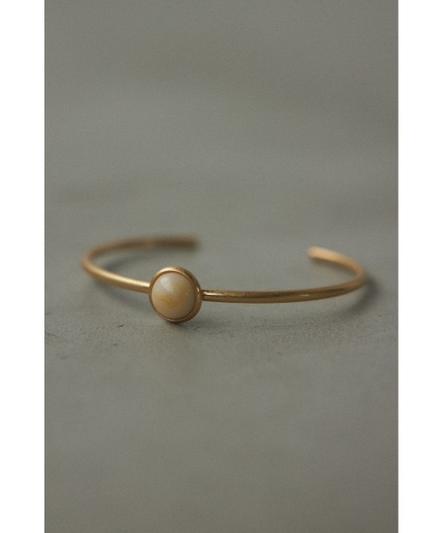 BLACK BY MOUSSY（ブラックバイマウジー）の「color point bangle(カラーポイントバングル)（ブレスレット・レディース・ホワイト/ブラウン/ブルー・FREE）」の16枚目の写真