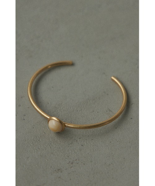 BLACK BY MOUSSY（ブラックバイマウジー）の「color point bangle(カラーポイントバングル)（ブレスレット・レディース・ホワイト/ブラウン/ブルー・FREE）」の19枚目の写真