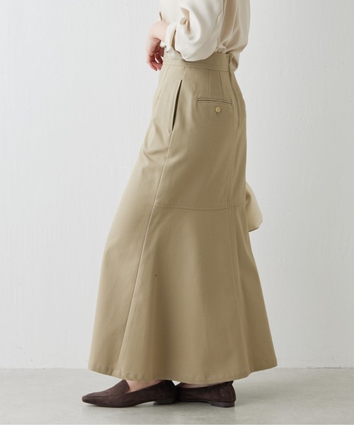 Drawing Numbers（ドローイング ナンバーズ）の「【Drawing Numbers】マーメイドフレアスカート（スカート・レディース・ネイビー/ベージュ・36/38）」の8枚目の写真