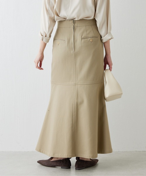 Drawing Numbers（ドローイング ナンバーズ）の「【Drawing Numbers】マーメイドフレアスカート（スカート・レディース・ネイビー/ベージュ・36/38）」の10枚目の写真