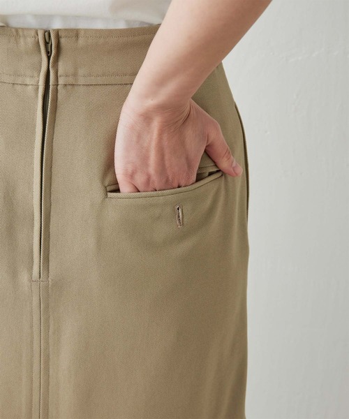 Drawing Numbers（ドローイング ナンバーズ）の「【Drawing Numbers】マーメイドフレアスカート（スカート・レディース・ネイビー/ベージュ・36/38）」の22枚目の写真