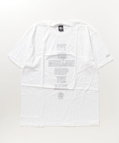 STUSSY(ステューシー)の「『STUSSY/ステューシー』MIDRANGE PRINT S/S TEE(Tシャツ/カットソー・メンズ・グレー/ホワイト・LARGE/MEDIUM)」の2枚目の写真
