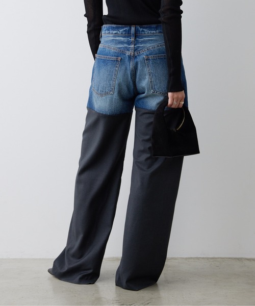 GALLARDAGALANTE（ガリャルダガランテ）の「【PEAS】スラックスデニム