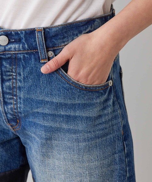 GALLARDAGALANTE（ガリャルダガランテ）の「【PEAS】スラックスデニム