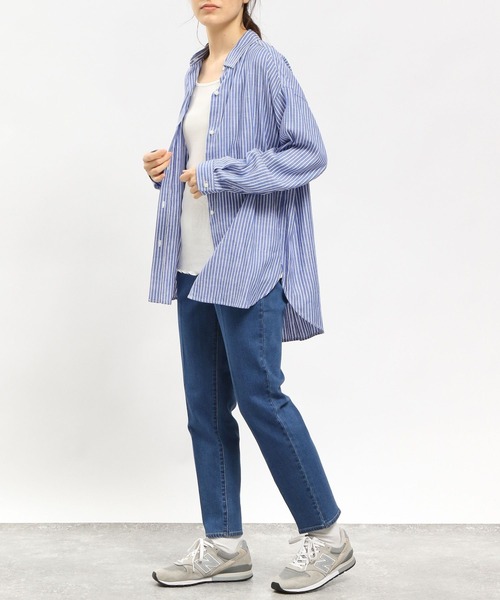 GLOBAL WORK Smile Seed Store（グローバルワーク スマイルシードストア）の「華奢リブタンクトップ/984082（タンクトップ・レディース・チャコール/オフホワイト/グレー系その他/ブラック/ライトベージュ・MEDIUM/LARGE/SMALL/X-LARGE）」の21枚目の写真