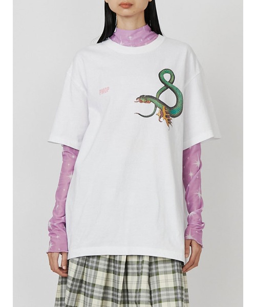 【専用】PAMEO POSE Tシャツ 牡蠣 パール ブラック PAMEO POSE（パメオポーズ）の「＆ T-shirts（Tシャツ