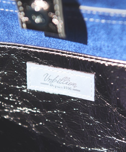 cache cache（カシュ カシュ）の「【cache cache(カシュカシュ)】クラッシュメタリック肩入バケツトート（トートバッグ・レディース・シルバー/ブロンズ・FREE）」の9枚目の写真