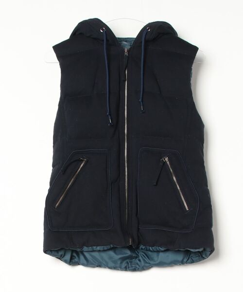 デュベティカ+PLSTダウンベスト(リバーシブル)