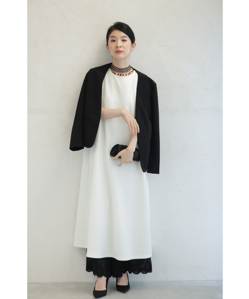 cawaii(カワイイ)の「(黒)ビジューの雫が揺れるレースチョーカー(チョーカー・レディース・ブラック・FREE)」の14枚目の写真