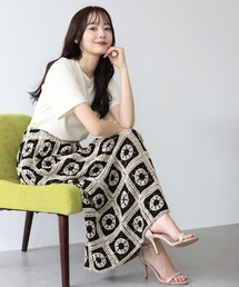 BLUEEAST | クロシェレースロングスカート(スカート)
