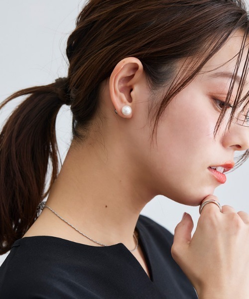 セール】2wayメタルキャッチピアス（ピアス（両耳用