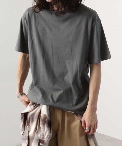 ACE(エース)の「ACE 半袖Tシャツ(Tシャツ/カットソー・メンズ・ピンク/レッド/グレー/アーミー/アイボリー/ブルー/オレンジ/ターコイズブルー/ホワイト/ブラック/グレイッシュベージュ/ライム・LL/M/L/S)」の7枚目の写真