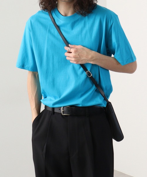 ACE(エース)の「ACE 半袖Tシャツ(Tシャツ/カットソー・メンズ・ピンク/レッド/グレー/アーミー/アイボリー/ブルー/オレンジ/ターコイズブルー/ホワイト/ブラック/グレイッシュベージュ/ライム・LL/M/L/S)」の8枚目の写真