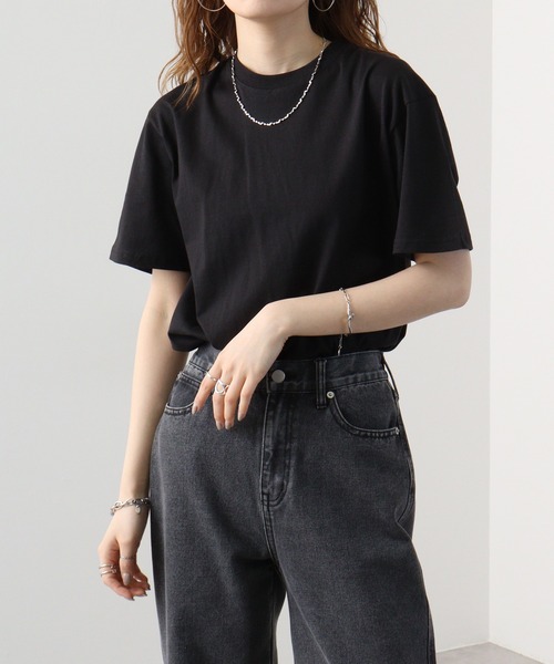 ACE(エース)の「ACE 半袖Tシャツ(Tシャツ/カットソー・メンズ・ピンク/レッド/グレー/アーミー/アイボリー/ブルー/オレンジ/ターコイズブルー/ホワイト/ブラック/グレイッシュベージュ/ライム・LL/M/L/S)」の3枚目の写真
