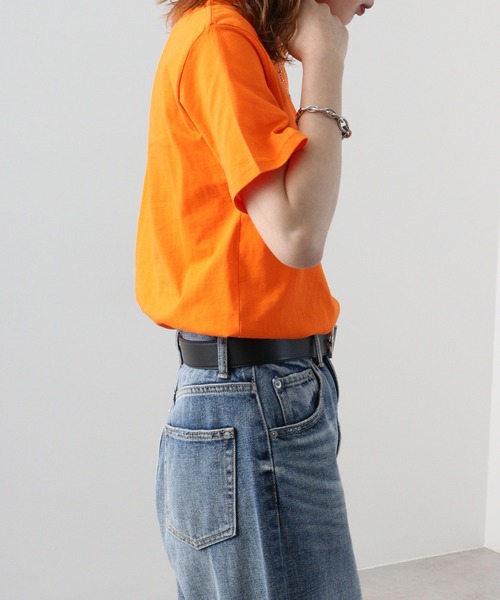 ACE(エース)の「ACE 半袖Tシャツ(Tシャツ/カットソー・メンズ・ピンク/レッド/グレー/アーミー/アイボリー/ブルー/オレンジ/ターコイズブルー/ホワイト/ブラック/グレイッシュベージュ/ライム・LL/M/L/S)」の15枚目の写真
