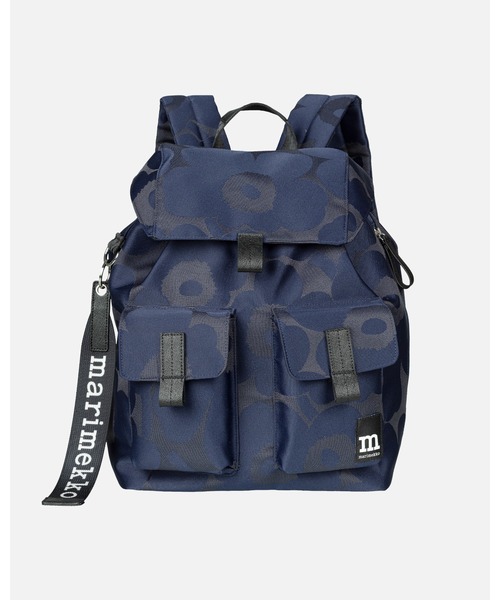 マリメッコ　ノベルティ　バック marimekko ノベルティ ロゴトートバッグ (ブラック) マリメッコ