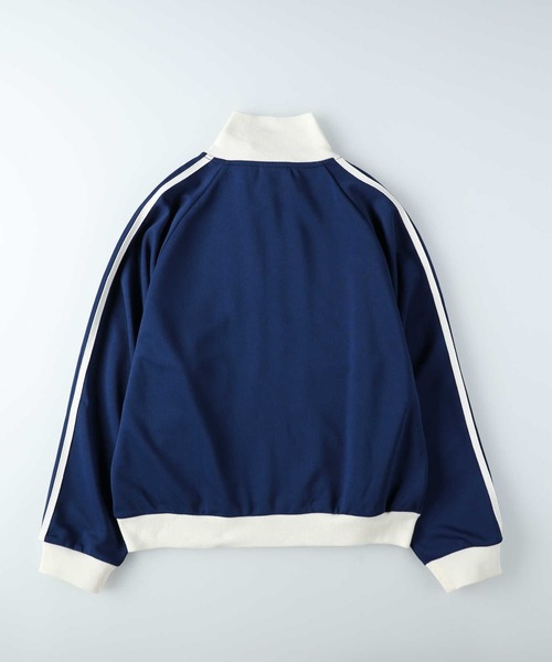 Right-on（ライトオン）の「【Dickies】トラックジャケット ロゴ ジャージ サイドライン（ジャージ・レディース・ホワイト×ネイビー/ブラック×ホワイト・M/L/XL）」の14枚目の写真