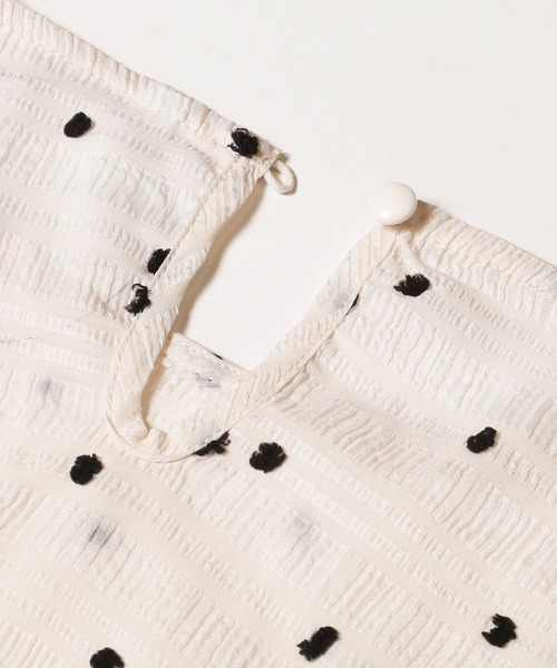 coca（coca）（コカ）の「シアードットトップス（Tシャツ/カットソー・レディース・ブラック/アイボリー/グレー・L/M/S）」の14枚目の写真