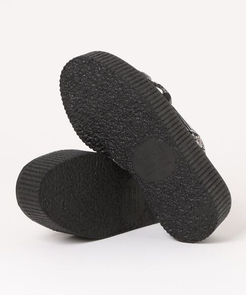 YOSUKE（ヨースケ）の「「YOSUKE/ヨースケ」厚底ストラップサンダル（サンダル・レディース・ブラック系その他/ブラック/アイボリー/ブラック×ホワイト・22.5/23/23.5/24/24.5/25）」の6枚目の写真