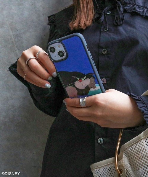 Disney(ディズニー)の「【WEB限定】DISNEY 背面アクリルiPhoneケース 14対応(スマホケース/カバー・レディース・ブルー/ピンク/イエロー・FREE)」の2枚目の写真