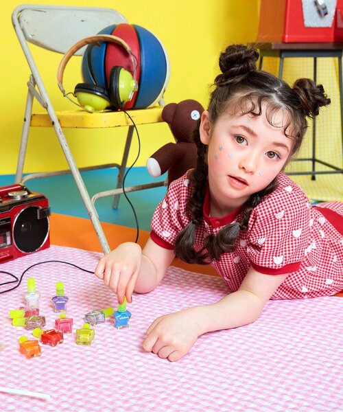 allolun.（オールオルン）の「オールオルン　　肉球チーク（チーク・キッズ・オレンジ/ピンク・FREE）」の8枚目の写真