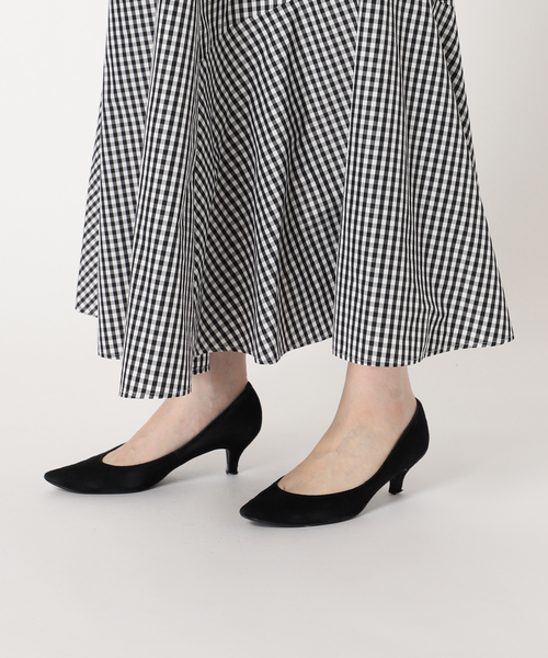 JOURNAL STANDARD relume（ジャーナルスタンダード　レリューム）の「《追加》タフタチェックフレアースカート（スカート・レディース・ブラック/ホワイト・FREE）」の20枚目の写真