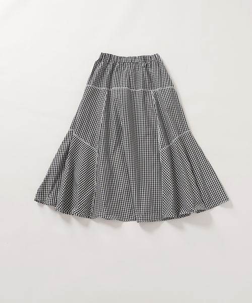 JOURNAL STANDARD relume（ジャーナルスタンダード　レリューム）の「《追加》タフタチェックフレアースカート（スカート・レディース・ブラック/ホワイト・FREE）」の21枚目の写真