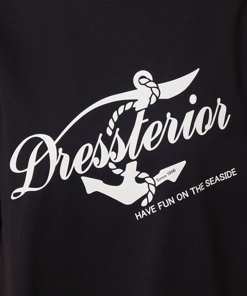 DRESSTERIOR(ドレステリア)の「◆【洗える/大人カジュアル】マリンロゴプリントTシャツ(Tシャツ/カットソー・レディース・ホワイト/ネイビー/ピンク・36/38/34)」の20枚目の写真