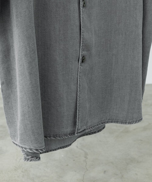 にやむん TENCEL DENIM VINTAGE SHIRT（シャツ/ブラウス）｜WYM LIDNM（ウィム
