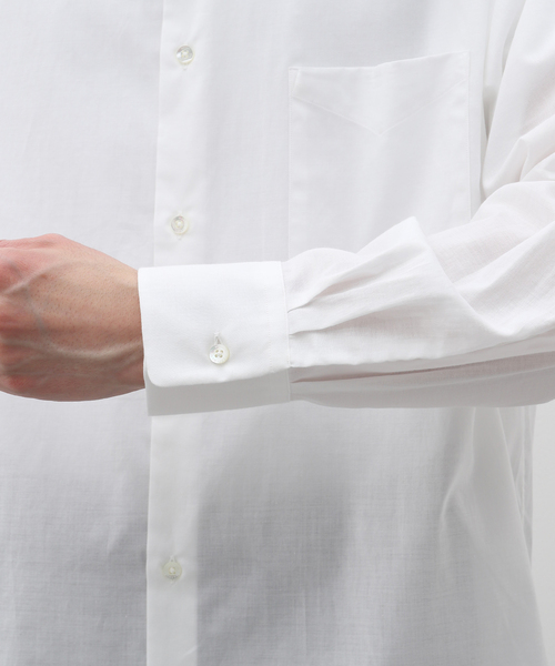 markaware(マーカウェア)の「【MARKAWARE / マーカウェア】COMFORT FIT SHIRT LOAN(シャツ/ブラウス・メンズ・ホワイト/Yellow/ダークグリーン・2/3)」の11枚目の写真