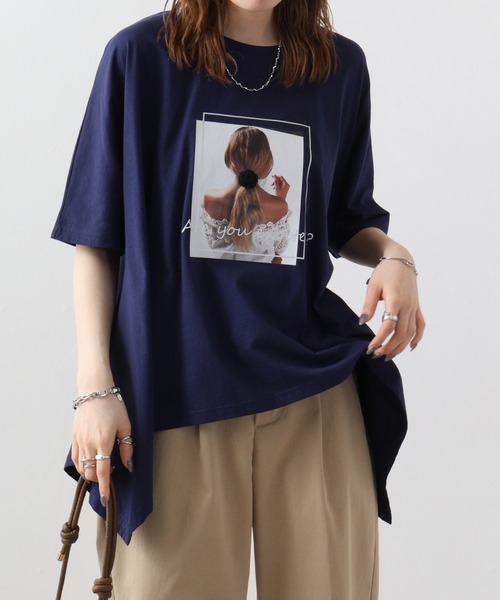 tシャツ Eglantine シュシュ付カットソー レディース セール】Eglantine シュシュ付カットソー（Tシャツ/カットソー
