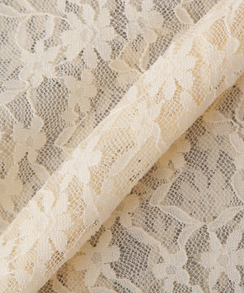 セール】【YUHAN WANG/ユハン ワン】lace trimmed biker shorts