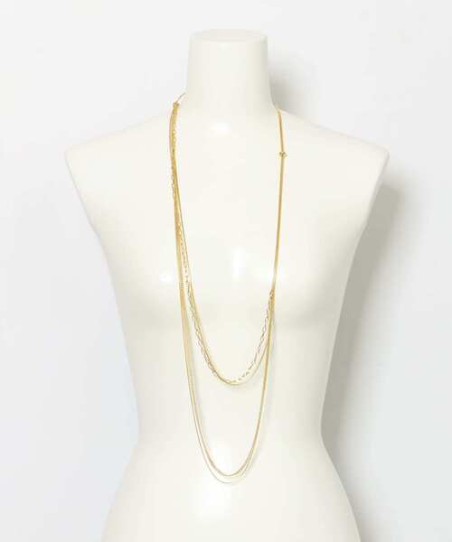 KBF（ケイビーエフ）の「マルチWAYチェーンビスチェ（ネックレス・レディース・シルバー/ゴールド・ONE）」の15枚目の写真