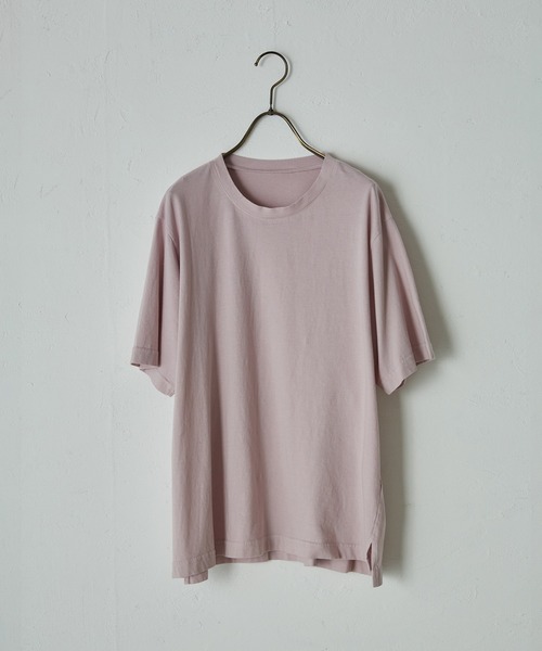 IKKUNA(イクナ)の「oversized t-shirt I(Tシャツ/カットソー・レディース・グリーン系その他/キナリ/ライラック・1)」の3枚目の写真