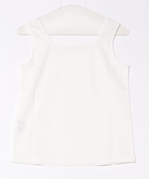 PICCIN（ピッチン）の「スラブ地前後2WAYタンクトップ（タンクトップ・レディース・グレー/ブラック/カーキ/オフホワイト・M）」の19枚目の写真