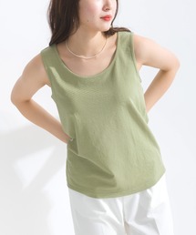 PICCIN | スラブ地前後2WAYタンクトップ(タンクトップ)