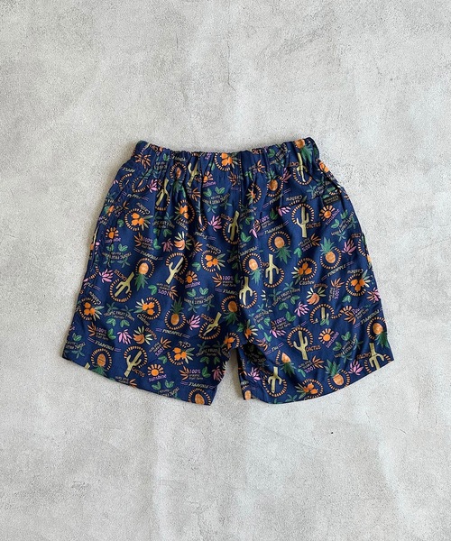 BIG FIELD（ビッグフィールド）の「総柄ショーツ（80～150cm）（その他パンツ・キッズ・レッド/チャコール/ネイビー/ライトブルー・90/95/100/110/120/130/140/150/80）」の5枚目の写真