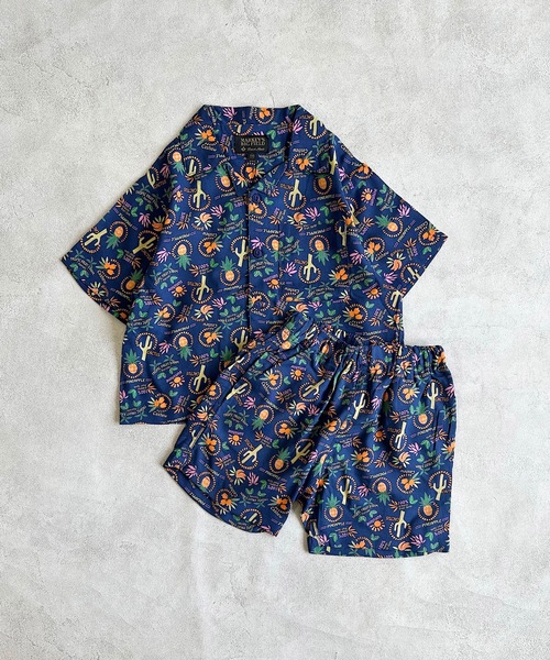 BIG FIELD（ビッグフィールド）の「総柄ショーツ（80～150cm）（その他パンツ・キッズ・レッド/チャコール/ネイビー/ライトブルー・90/95/100/110/120/130/140/150/80）」の15枚目の写真