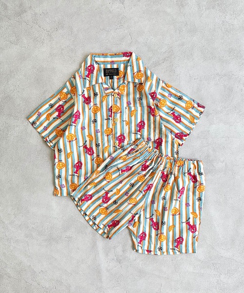 BIG FIELD（ビッグフィールド）の「総柄ショーツ（80～150cm）（その他パンツ・キッズ・レッド/チャコール/ネイビー/ライトブルー・90/95/100/110/120/130/140/150/80）」の16枚目の写真