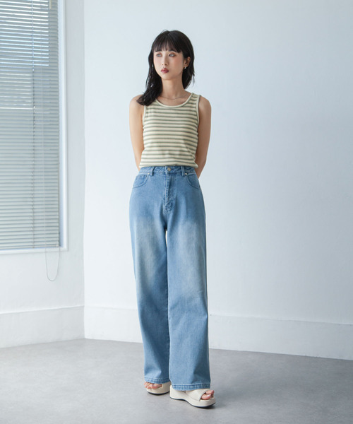 Chillfar(チルファー)の「カップ付き デイリーカラータンク(タンクトップ・レディース・オートミール/ブラック系/ホワイト/ブラウン/ブラック/グレイッシュベージュ/アイボリー/ブラウン系/グレー/グレー系・FREE)」の17枚目の写真