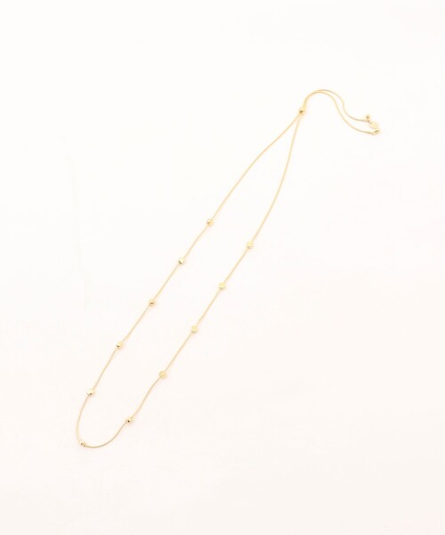 NOLLEY’S（ノーリーズ）の「メタルプレートチェーンスライドネックレス（ネックレス・レディース・シルバー/ゴールド・FREE）」の10枚目の写真