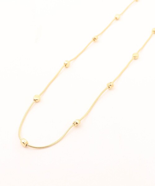 NOLLEY’S（ノーリーズ）の「メタルプレートチェーンスライドネックレス（ネックレス・レディース・シルバー/ゴールド・FREE）」の11枚目の写真